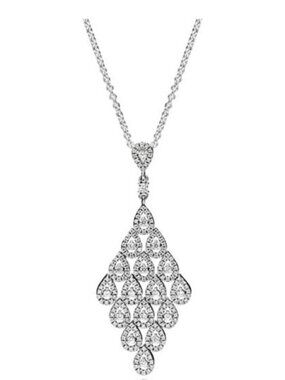 Pandora cz necklace